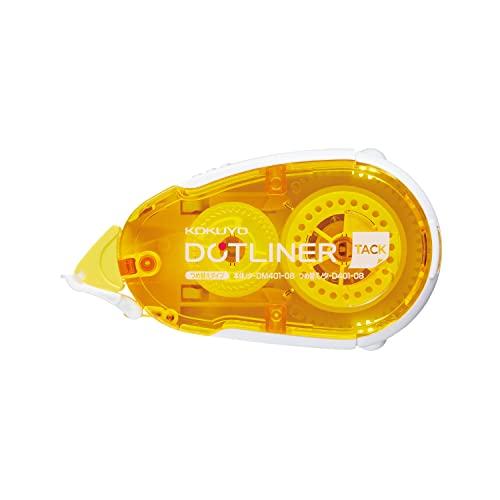 コクヨ テープのり のり ドットライナー 本体 弱粘着 貼ってはがせる タ-DM401-08