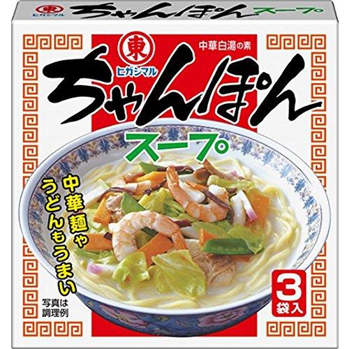 ヒガシマル醤油 ちゃんぽんスープ3P×10個