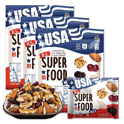 ミックスナッツ US SUPERFOOD USスーパーフード 20g x 10袋 x 3個（30袋-...