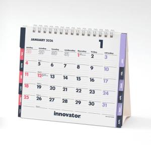 イノベーター 2026年 カレンダー 卓上 M 31399006