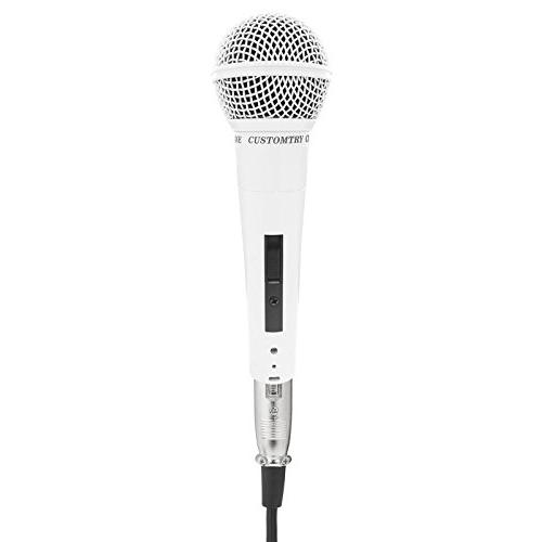 CUSTOMTRY カスタムトライ ダイナミックマイク ホワイトカラー CM-2000/WH (マイ...