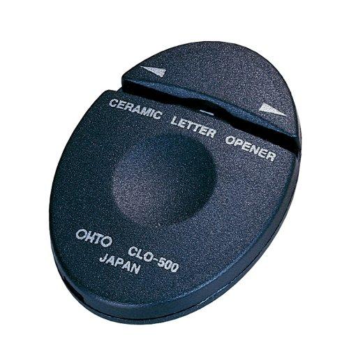オート レターオープナー セラミックレターオープナー 黒 CLO-500クロ