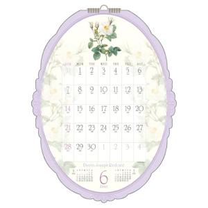 2026年カレンダー ルドゥーテ(オーバル壁掛...の詳細画像4