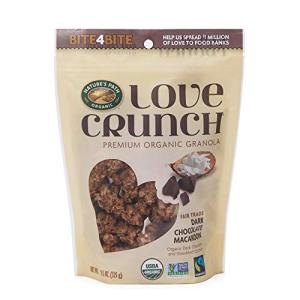 ネイチャーズ パース ラブクランチ オーガニックグラノーラ ダークチョコレートマカロン 325g Dark Chocolate Macaroon