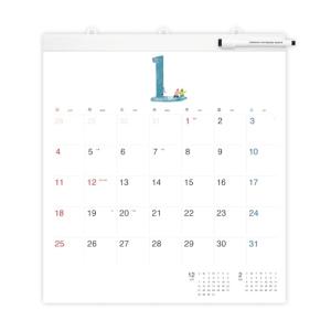 ほぼ日ホワイトボードカレンダー2026 フルサイズ 壁掛け