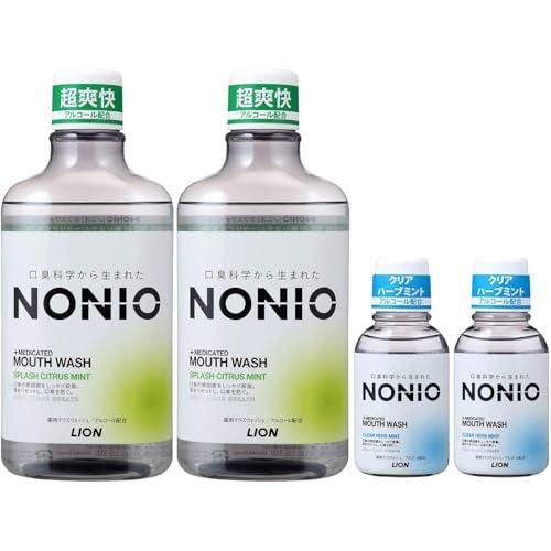 NONIO(ノニオ) マウスウォッシュ 超爽快タイプ スプラッシュシトラスミント 600ml×2個 ...