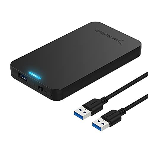 Sabrent 2.5 SATAからUSB 3.0ツールフリー外付けHDDドライブ・エンクロージャー...