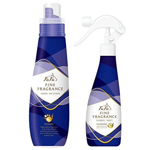 【まとめ買い】ファーファ ファインフレグランス 柔軟剤 本体+ファブリックミスト オム