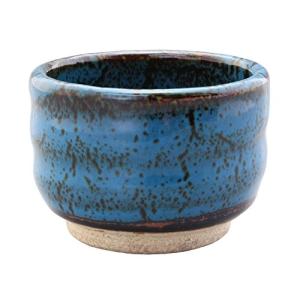 瀬戸焼 ぐい呑み 加藤伸也作 黄瀬戸ぐい呑 item no.2f462 : ハマダヤ