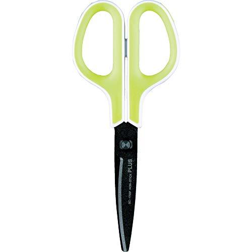 プラス はさみ フィットカットカーブフッ素コート SC-175SF ホワイト/グリーン 34-545