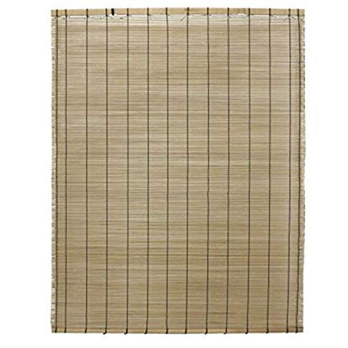 水勘製簾所 室内用 焼竹すだれ (約88cm x 180cm) ブラウン