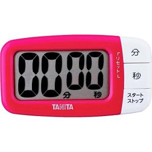 タニタ キッチン タイマー マグネット付き 大画面 100分 ブラック TD
