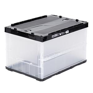 トラスコ中山 TRUSCO 薄型折りたたみコンテナ モノトーンカラー 20L