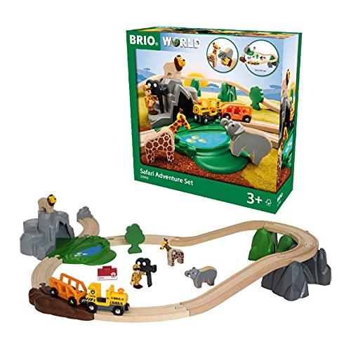 BRIO ( ブリオ ) WORLD サファリアドベンチャーセット [全26ピース] 対象年齢 3歳...