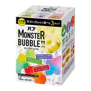 バブ モンスターバブル 3種類 24錠入 炭酸入浴剤 疲労回復 リラックス