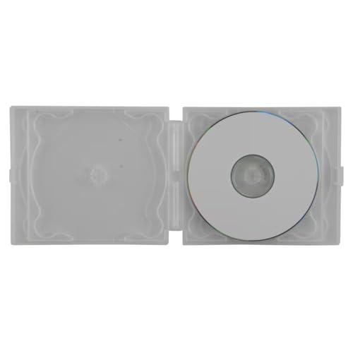 無印良品 ポリプロピレンCD・DVDケース 半透明 約W145×D125×H18mm 6枚用 NCA...