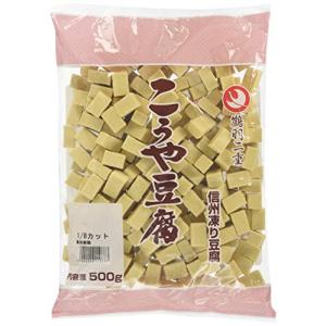 登喜和冷凍食品 鶴羽二重高野豆腐1/8四角カット 500g