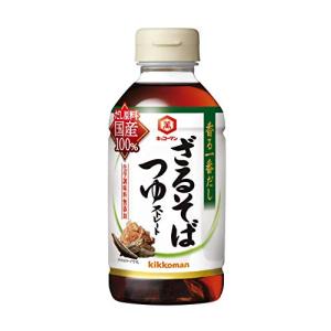 キッコーマン食品 香る一番だし ざるそばつゆ 300ml ×4本