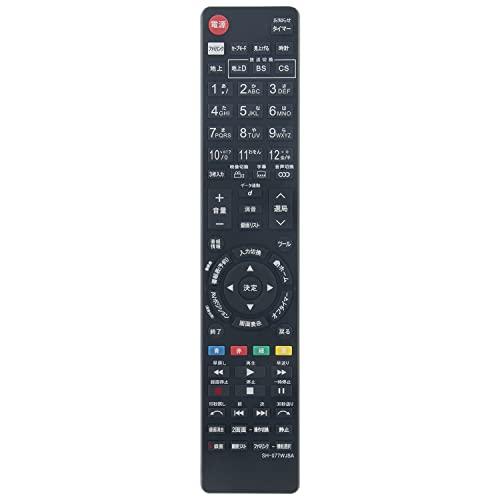 PerFascin 代用リモコン Fits for シャープ 液晶テレビ リモコン GB077WJS...