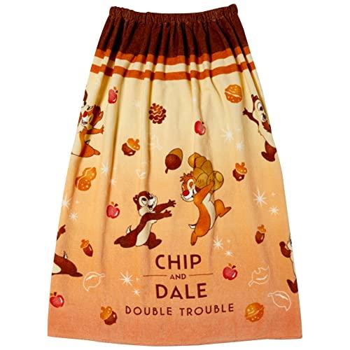 丸眞 80cm丈 巻きタオル チップ&amp;デール いつも楽しく ラップタオル スイミング プール 209...