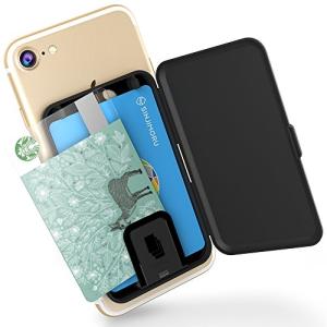 Sinjimoru 貼り付け型スマホカードケース、Android・iPhone SE 2020など携帯電話やスマホケースの背面に IC SUICの商品画像