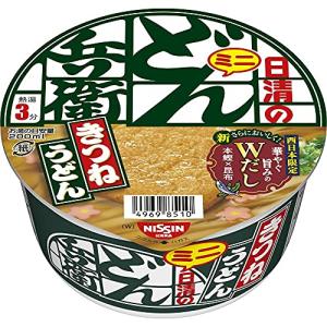 ドンベイ3ページ 日清のどん兵衛 きつねうどん ミニ ケース 東 ( 42g×12食入 )/ : 爽快