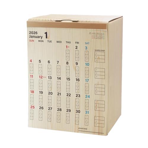 アルタ 木まぐれ 貯金カレンダー 2026 CAL26010