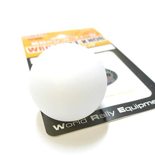 PRESTO RALLY RACING WRCシフトノブ 球型 M12x1.25 白 トヨタ車等 P...