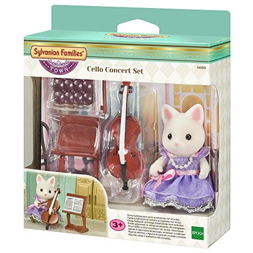 エポック シルバニアファミリー 街の音楽会セット チェロ Cello Concert Set 931...