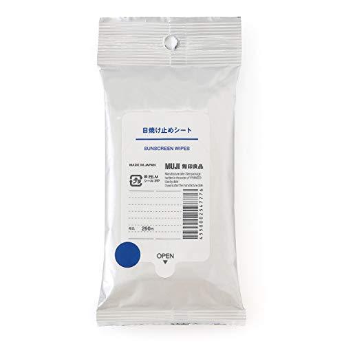 無印良品 日焼け止めシート SPF12・PA+ 12枚入り 02547776