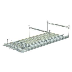 TOMIX Nゲージ 高架複線階層駅延長部 91044 鉄道模型用品 : べるおさ