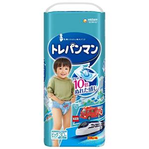 【トレーニング専用パンツ ビッグサイズ】トレパンマン 男の子 オムツ(12~22kg)30枚