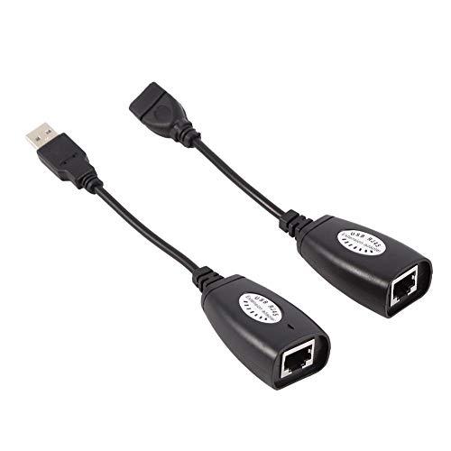 USBエクステンダー USB-LAN-EXT USB 2.0→RJ45 Ethernetエクステンダ...