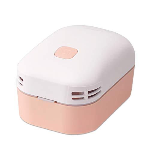 プラス 卓上クリーナー エアイン スイット ピンク 電池式 VC-001AI 36326