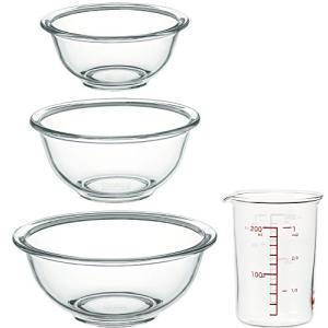 iwaki イワキ 耐熱ガラス ボウル 5点 セット ギフト ガラス 入れ子