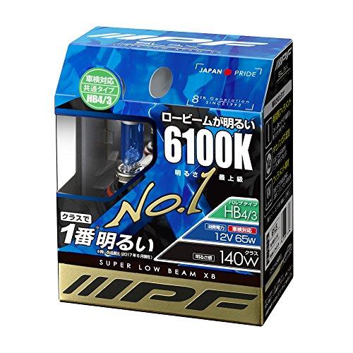 IPF ヘッドライト フォグランプ ハロゲン HB4 HB3 バルブ SLB X8 6100K 61...