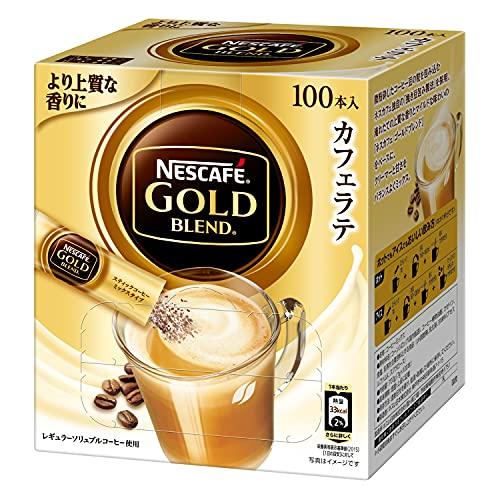 【大容量】ネスカフェ ゴールドブレンド カフェラテ スティックコーヒー 100P