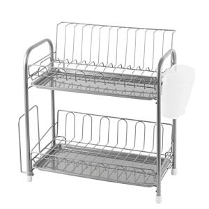 パール金属 アレスタ 水切り ラックスリム 3段 水が流れるトレー HB