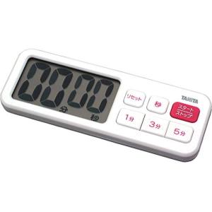 タニタ キッチン タイマー マグネット付き 大画面 100分 ブラック TD