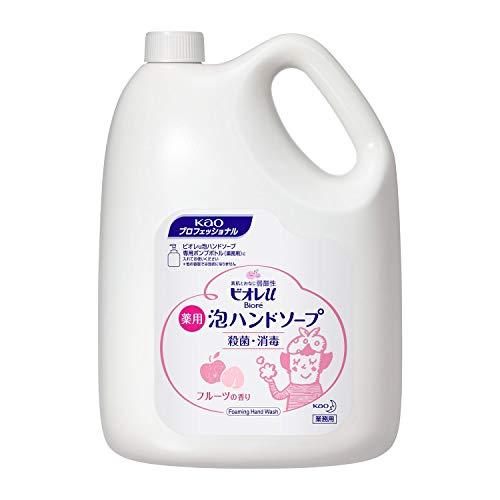 ビオレu 泡ハンドソープ フルーツの香り 業務用 4L (花王プロフェッショナルシリーズ)