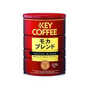 キーコーヒー 缶モカブレンド320g(粉) ×12個 : シャンパンワイン
