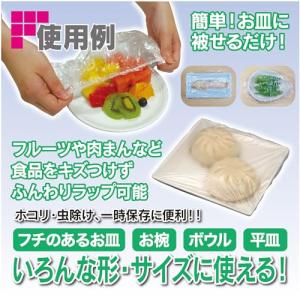 ファイン 被せるキャップ式ラップ 50枚入 直...の詳細画像4