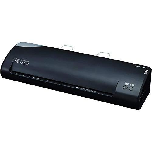 ナカバヤシ ハイスペック ラミネーター 4本ローラー A3 ブラック Z2761