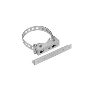 PM-323 日東工業 ポール用金具(鉄製、ポール径φ170mm〜230mm、ヨコ幅