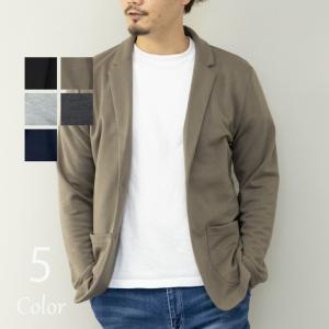 テーラードジャケット メンズ ポンチ スウェット