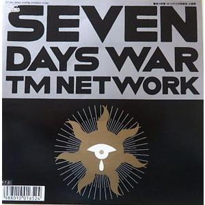 TM NETWORK  SEVEN DAYS WAR (中古邦楽EPレコード)
