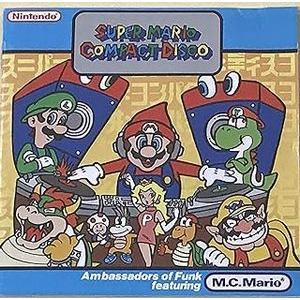 スーパーマリオ・コンパクト・ディスコ　（中古ゲーム音楽CD）