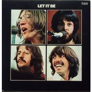 ビートルズ　レット・イット・ビー　AP-80189  赤盤　中古洋楽LPレコード