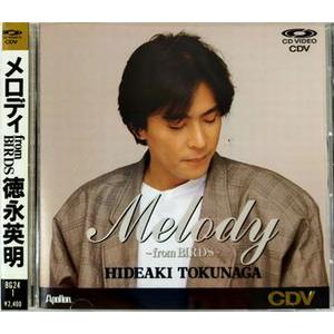 徳永英明　メロディ from BIRDS (CD VIDEO)  中古邦楽CD