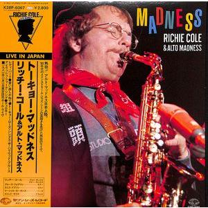 リッチー・コール＆アルト・マッドネス　トーキョー・マッドネス　K28P-6067  中古ジャズLPレ...
